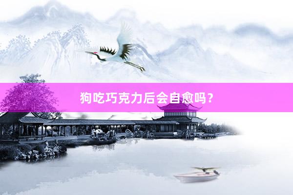 狗吃巧克力后会自愈吗？
